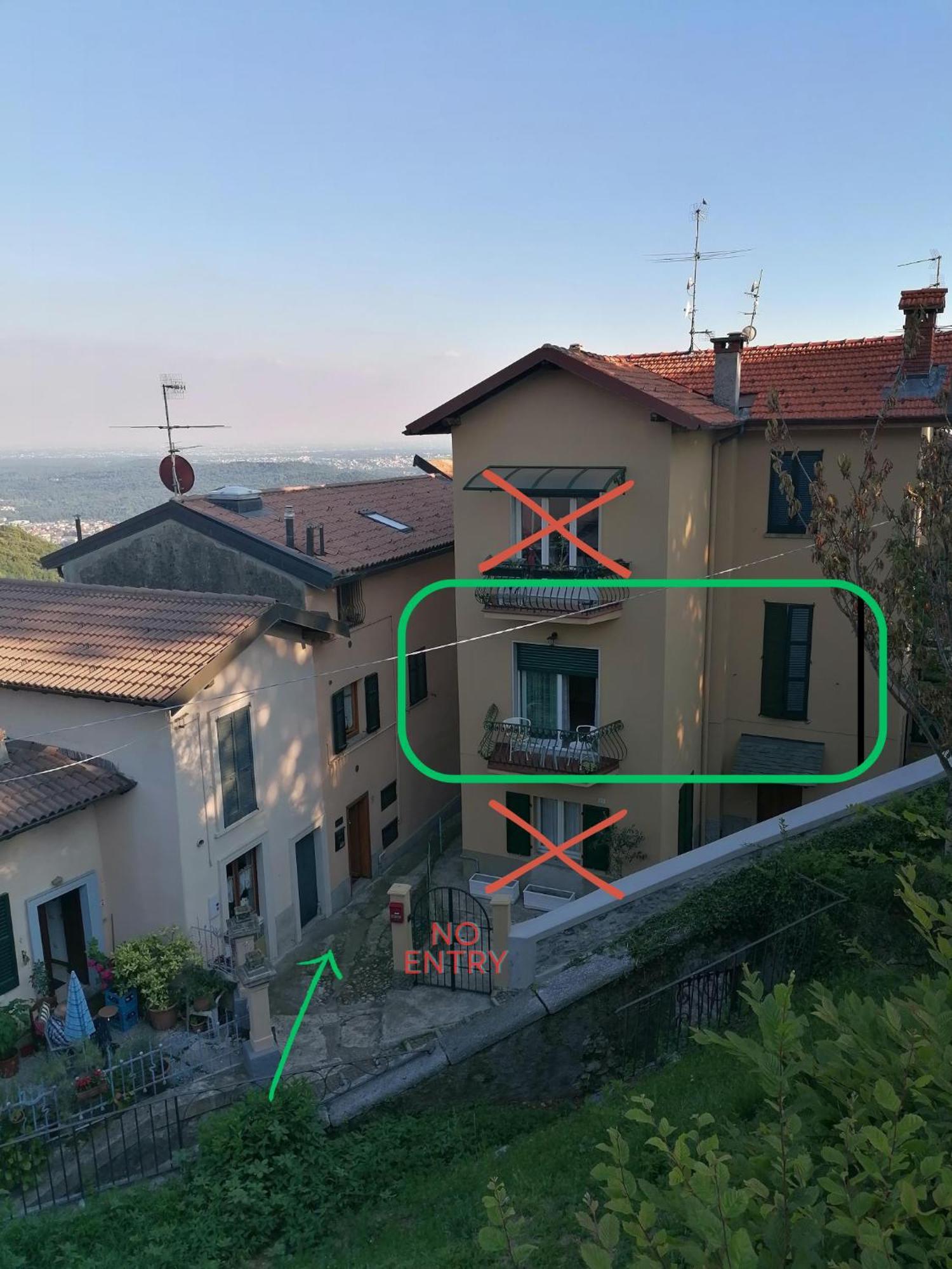Apartamento Via Funicolare Brunate Exterior foto